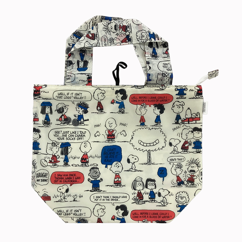 PEANUTS 折りたたみエコバッグ スヌーピー&フレンズ IV